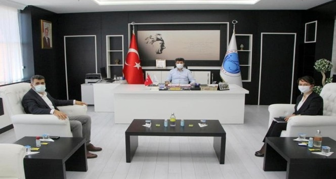 Rektör Karacoşkun, BİLSEM Müdürü Genç’le bir araya geldi