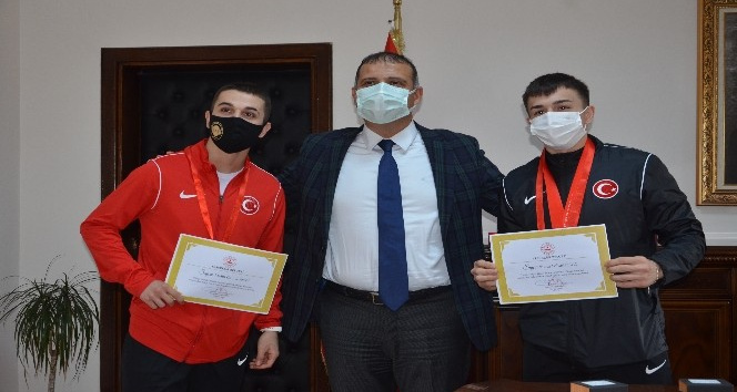 Ordu’nun gururlarını Kaymakam Güney ödüllendirdi