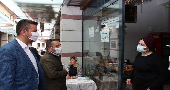 Ürgüp Belediye Başkanı Aktürk, esnaf ziyaretlerinde bulundu