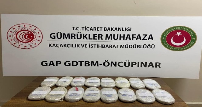 GAP gümrük kapılarında 40 milyon liralık kaçak eşya ele geçirildi
