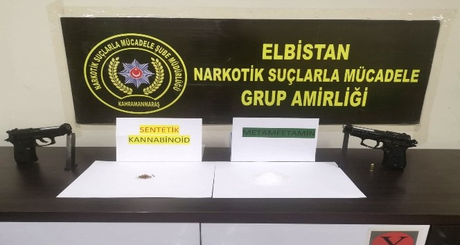 Uyuşturucu ve silah kaçakçılığı suçundan 2 kişi tutuklandı