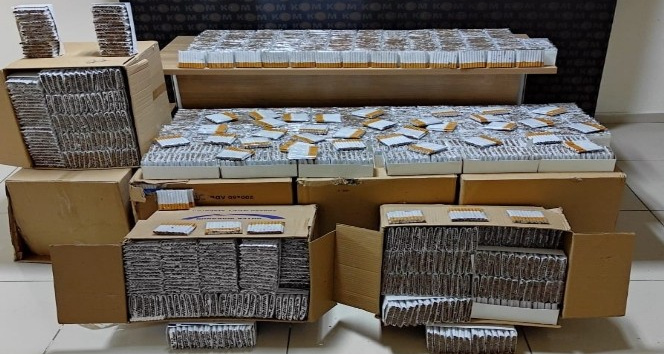 Nevşehir’de 120 bin adet makaron ele geçirildi