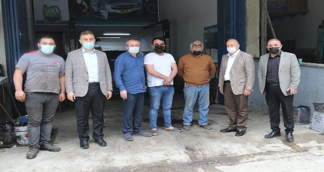 Başkan Tavlı, sanayi esnafı ile buluştu