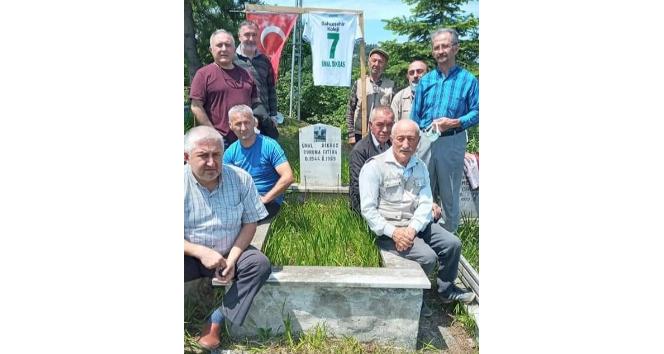 Giresunspor ilk Süper Lig’e yükseldiği yıl hayatını kaybetmişti, mezarı başında anıldı