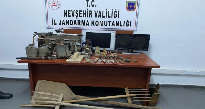 Nevşehir’de antika hırsızları yakalandı
