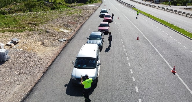 Ordu’da 8 saatlik denetim 4 ayrı noktada eş zamanlı gerçekleştirildi