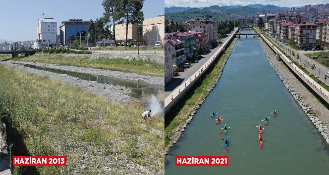 Ordu’nun dereleri canlanıyor