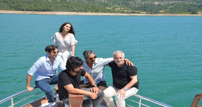Dizi oyuncuları Kozan’a hayran kaldı