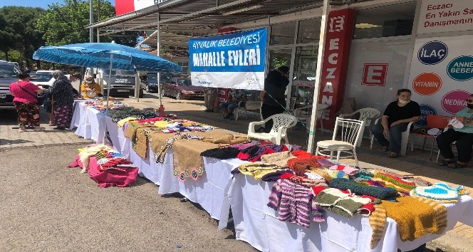Ayvalık’ta kadınlar üretiyor aile bütçesi kazanıyor