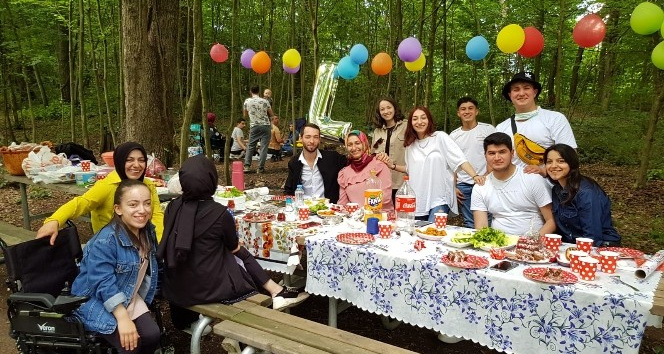 Döngel Vadisi Millet Bahçesi doğaseverlerle doldu