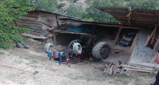 Malatya’da traktör kazası: 1 yaralı