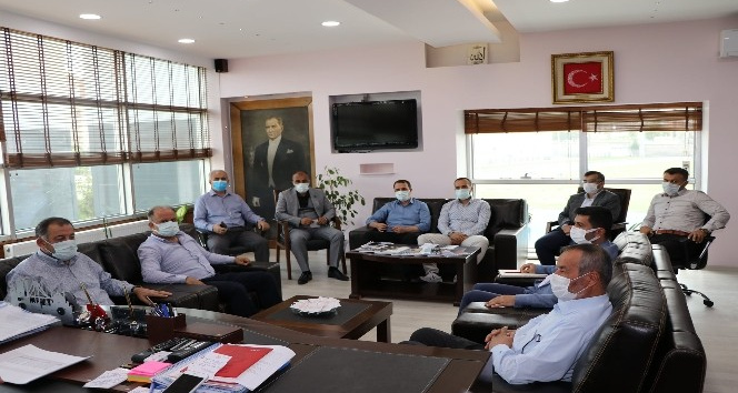 Ali İhsan Kabakcı şube müdürleri ile bir araya geldi
