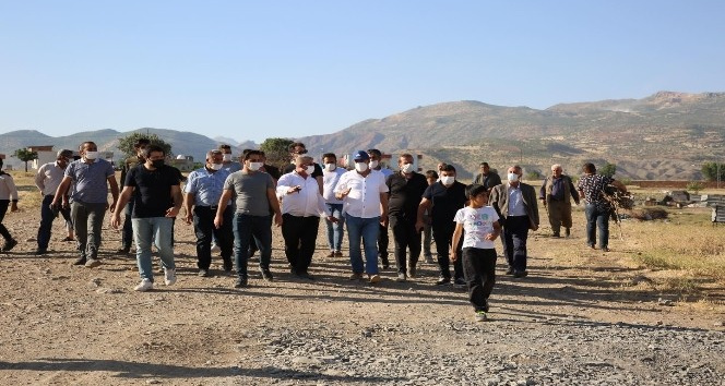 Başkan Yarka’nın saha incelemesi devam ediyor