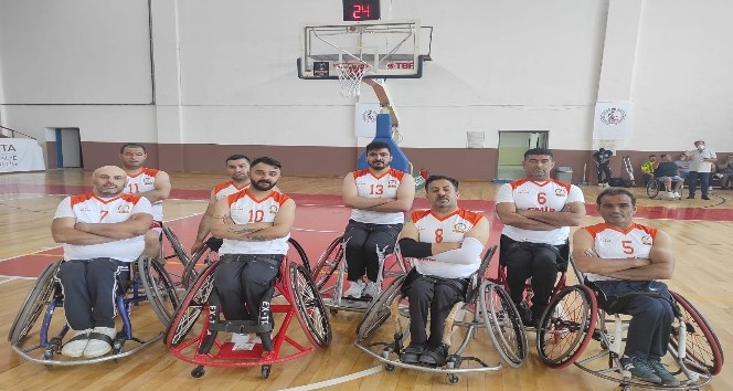 Kızıltepe engelli basketbol takımı Erzurum’u 57-45 yendi