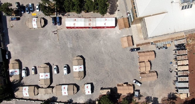 Kilis’te ‘Ağır İklim Sahra Hastanesi Kurulumu’ eğitimi