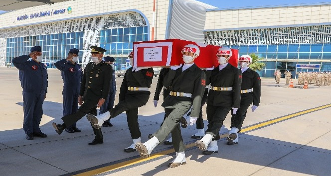 Silah kazasında şehit olan piyade er için Mardin’de tören düzenlendi