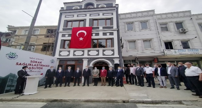 Edirne’de binalar tarihi dokuya uygun hale getiriliyor
