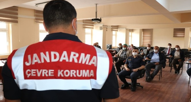 Kırıkkale’de jandarmadan vatandaşlara ’yaban hayatı’ eğitimi