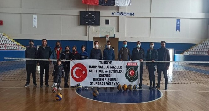Harp Malulü Gaziler, 1.lig müsabakalarında Kırşehir’i temsil edecek