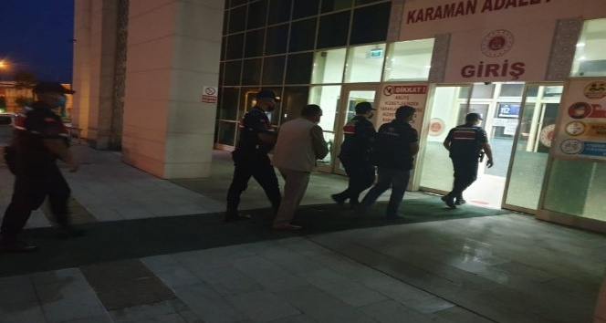 Karaman’da aranan 2 kişi tutuklandı