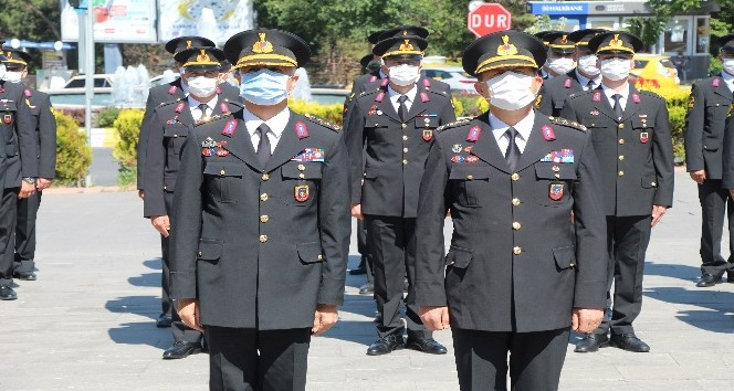 Jandarmanın 182. kuruluşu yıldönümü kutlandı