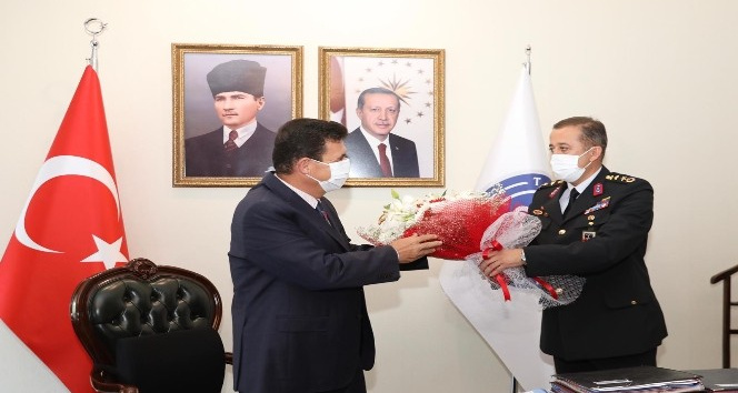 Vali Arslantaş, 182. yaşını kutlayan jandarma teşkilatını ağırladı