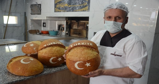 Bu fırından çıkan ekmekler ’ay-yıldızlı’