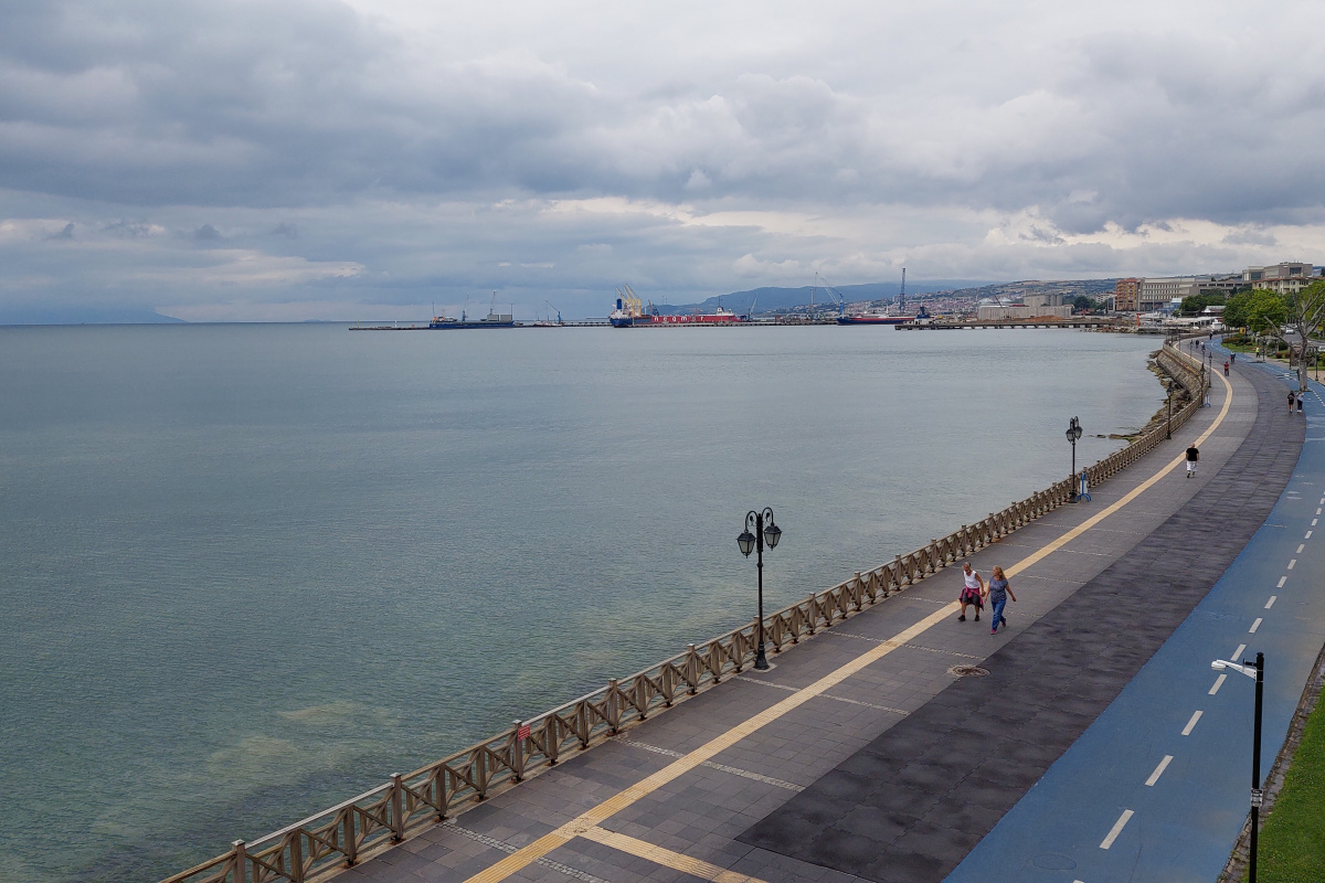 Tekirdağ’da salya gitti deniz cam gibi