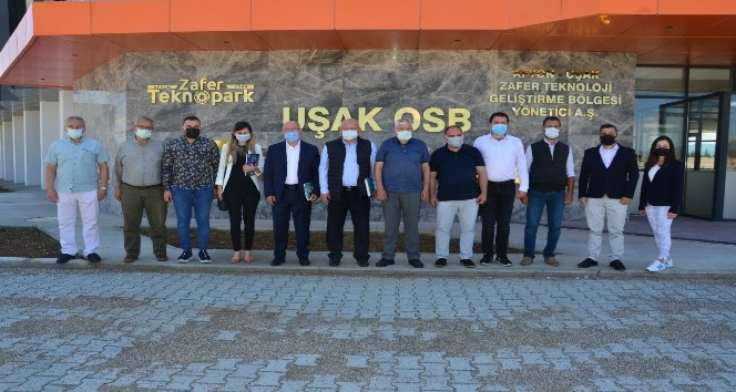 İş dünyasından Uşak OSB Teknoparka ziyaret