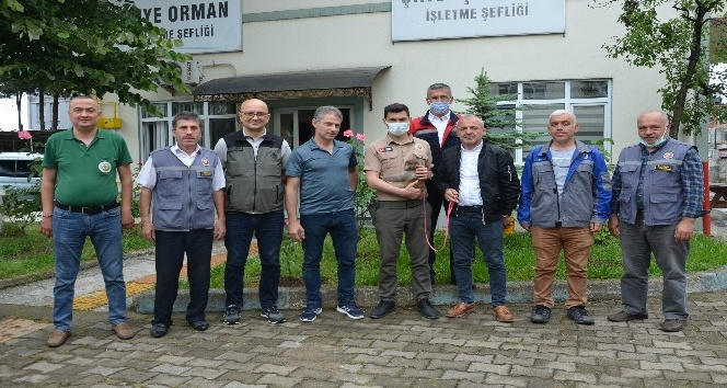 Evcil maymuna şefkat eli
