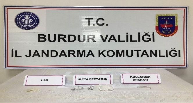 Burdur’da uyuşturucu operasyonu: 3 gözaltı