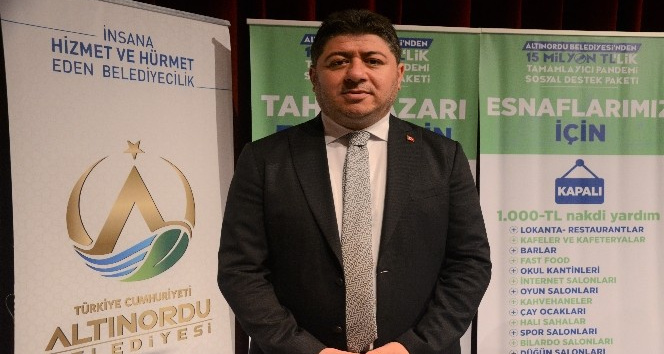 Altınordu Belediyesi’nden esnada 2 buçuk milyon liralık destek
