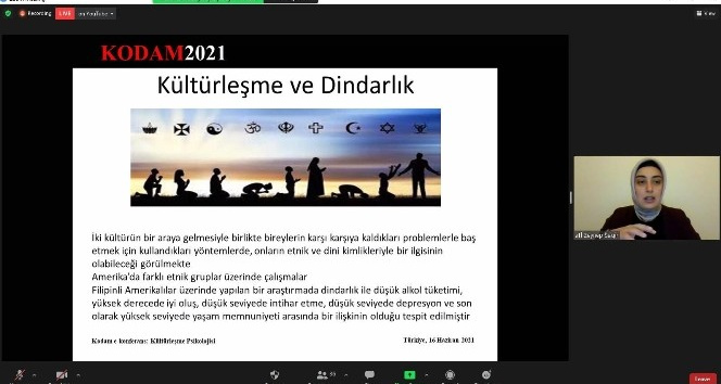 Kilis’te “Kültürleşme Psikolojisi” başlıklı e-konferans yapıldı