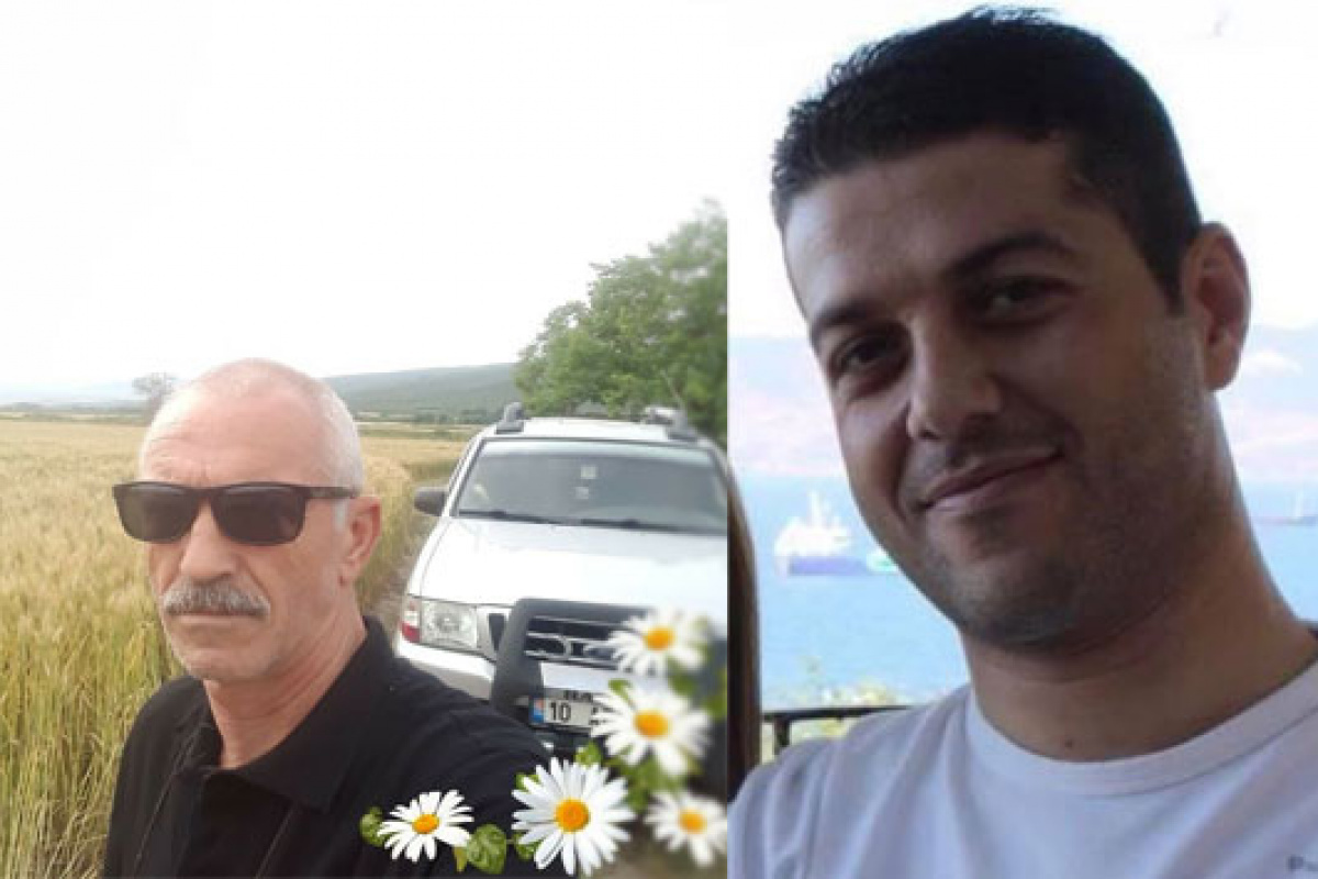 Baba oğul 1 hafta arayla kalp krizinden vefat etti