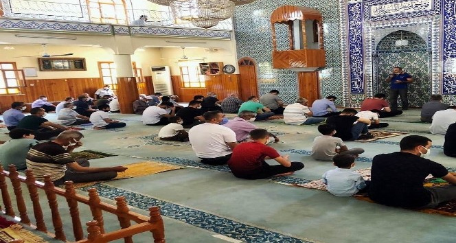 Deprem haftası nedeniyle cami cemaatine eğitim verildi