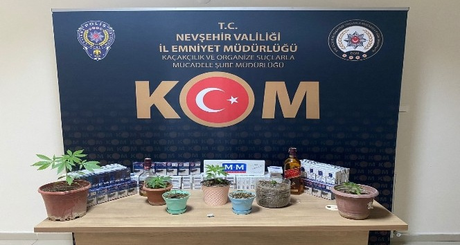 Nevşehir polisi kaçakçılıkla aralıksız mücadele ediyor