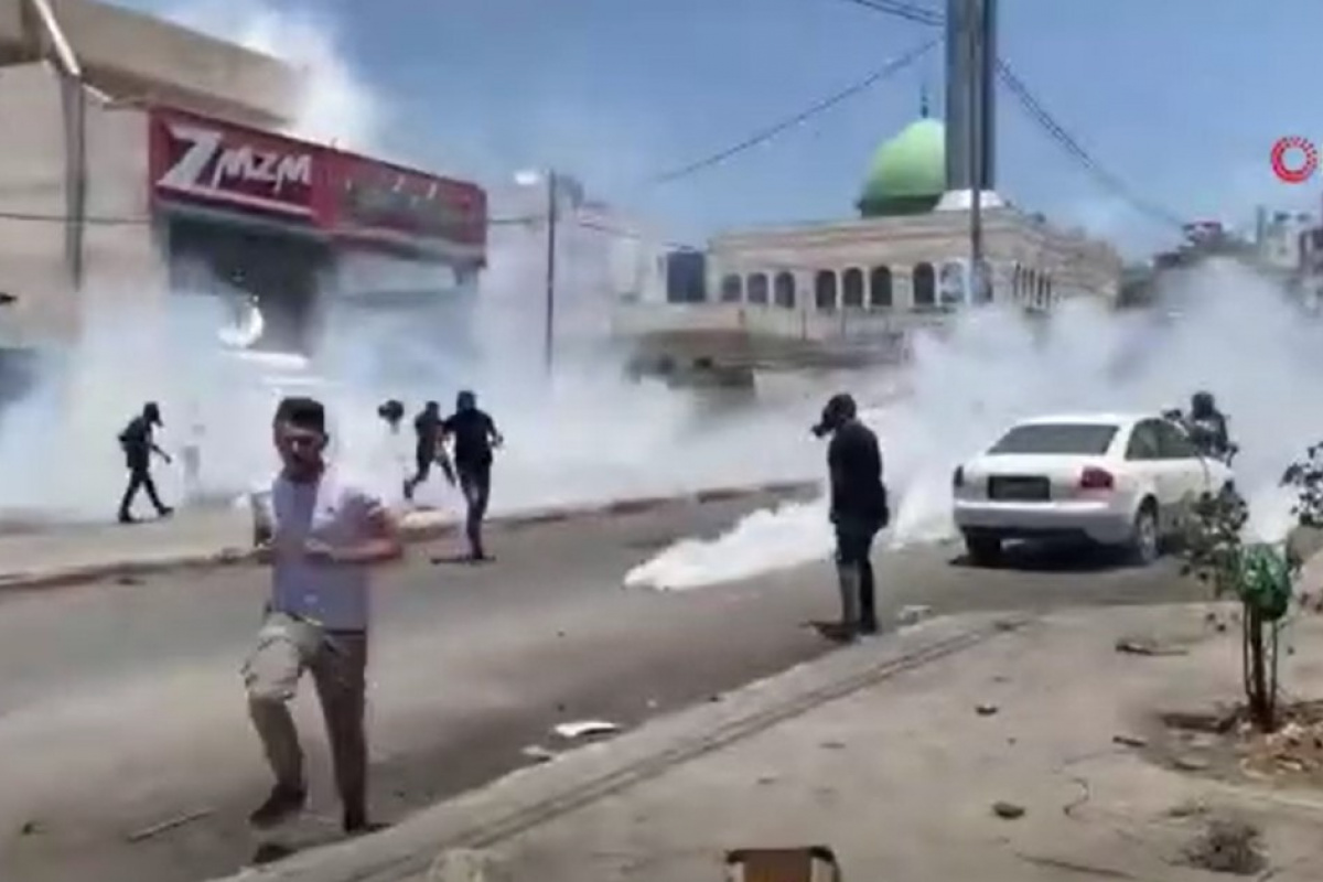 İsrail güçlerinden Nablus’ta Filistinli göstericilere müdahale: 353 yaralı