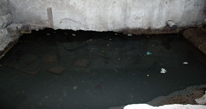 Marangoz atölyesine alabalık havuzu yaptı