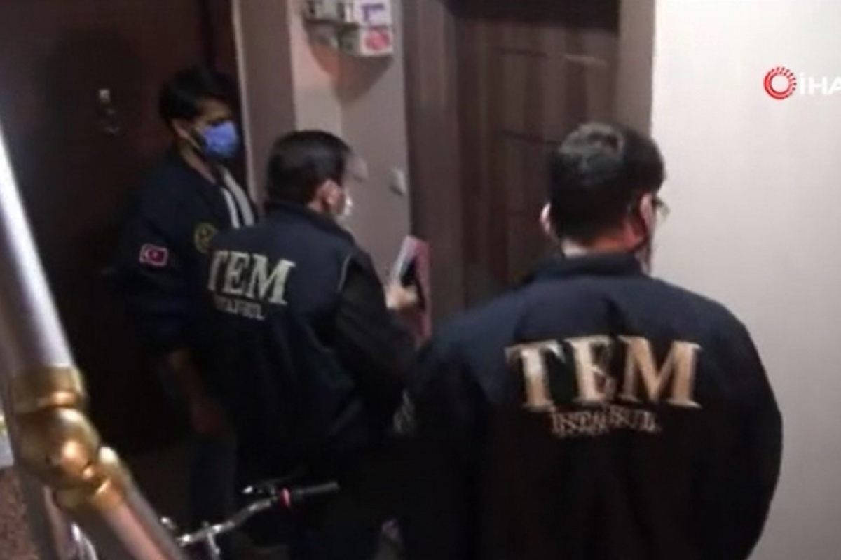 İstanbul merkezli 17 ilde FETÖ operasyonu polis kamerasında