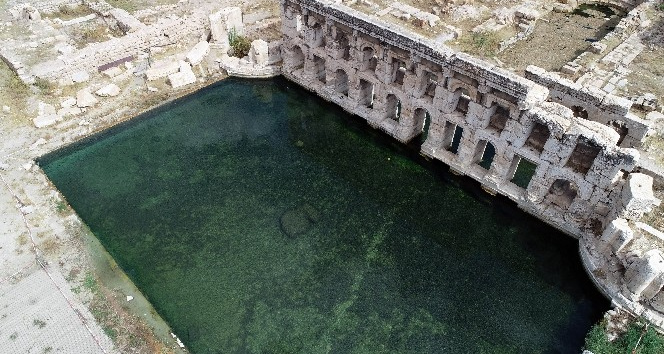 Yozgat’taki Basilica Therma Roma Hamamında kazı ve temizleme çalışması yeniden başlatıldı