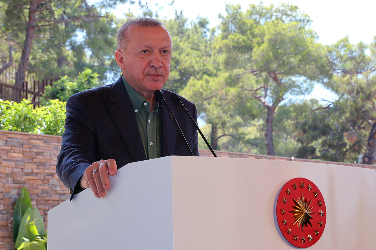 Cumhurbaşkanı Erdoğan: &quot;Turizm sektöründe KDV desteğiyle ilgili müjdeyi Pazartesi veririz&quot;