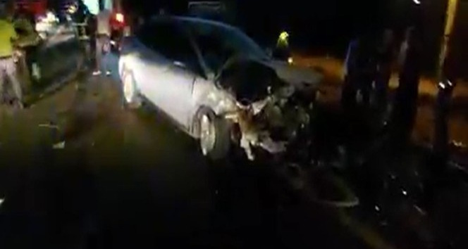 Gaziantep’te zincirleme trafik kazası: 2’si ağır 5 yaralı