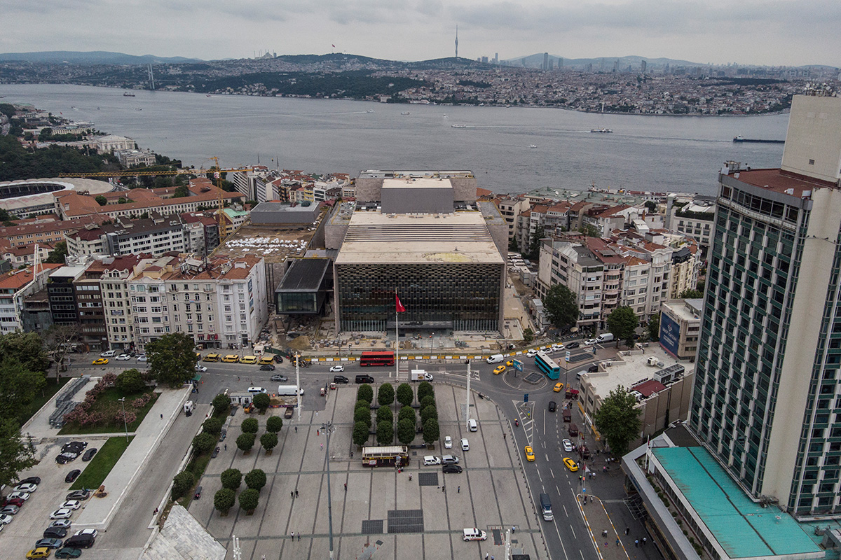 Taksim’in yeni silüeti AKM ile ortaya çıktı