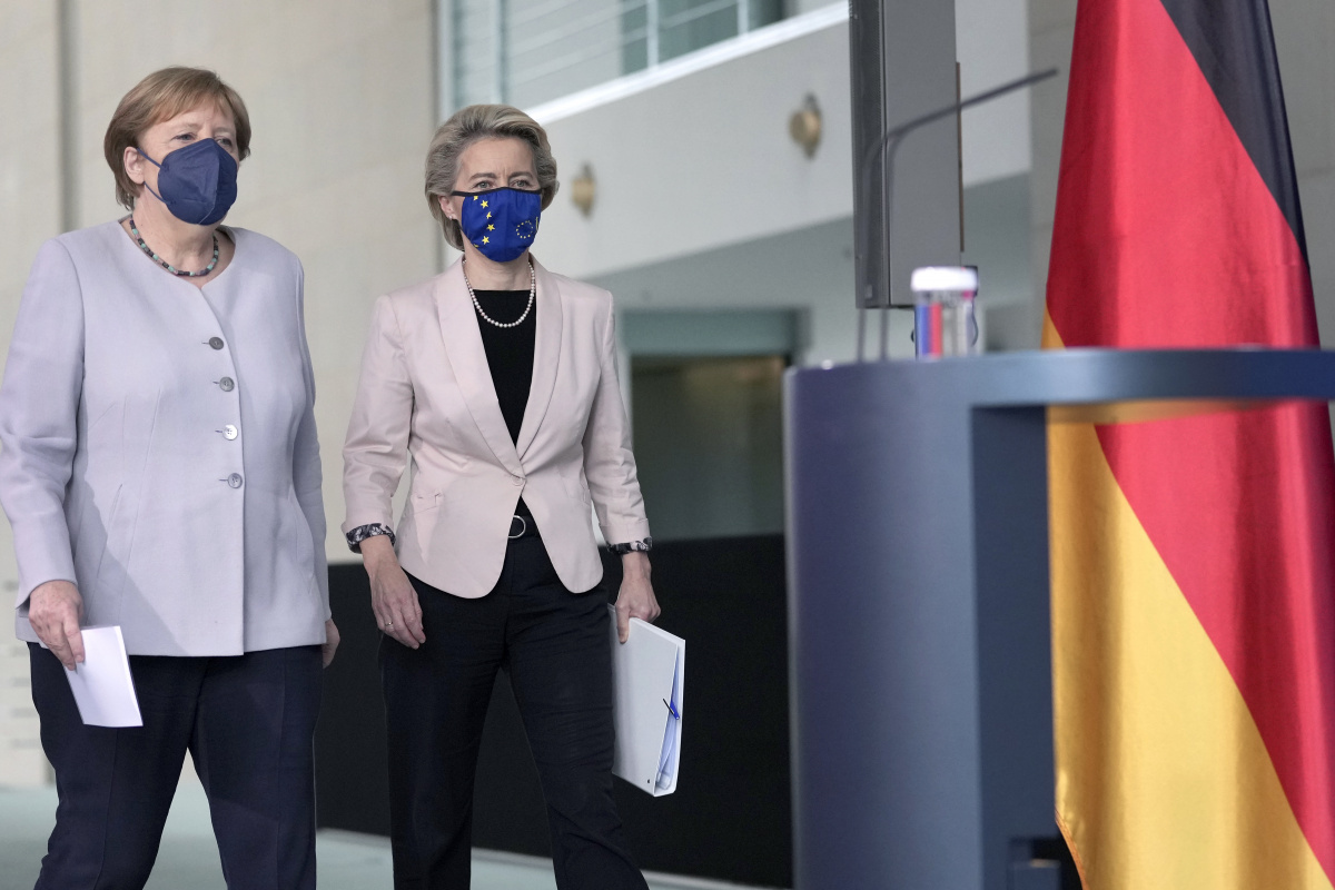 Merkel ve Von der Leyen&#039;den Türkiye&#039;ye destek