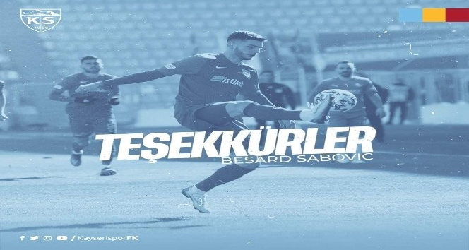 Kayserisporlu Sabovic Rus ekibi Khimki’ye transfer oldu