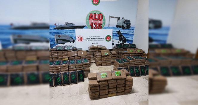 Bakan Muş: Mersin Limanında 463 kilogram kokain ele geçirildi