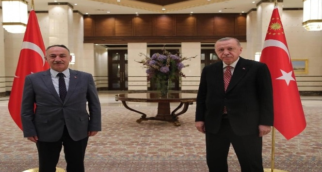 Başkan Saygılı, Cumhurbaşkanı Erdoğan ile görüştü