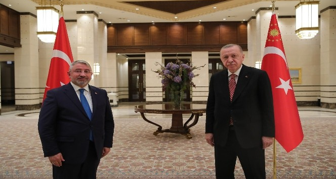 Başkan Aşgın, Cumhurbaşkanı Erdoğan ile görüştü