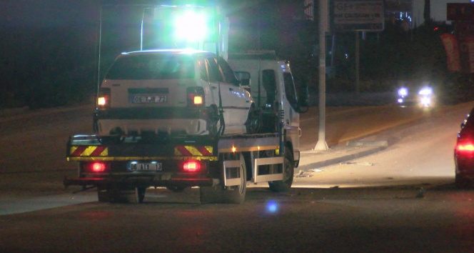 Alkollü sürücü yolun karşısına geçmeye çalışan engelli şahsa çarptı