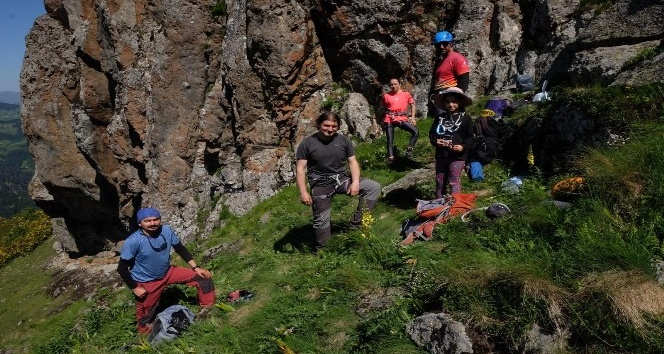Giresun Kümbet Yaylası kaya tırmanıcılarının da gözdesi olacak